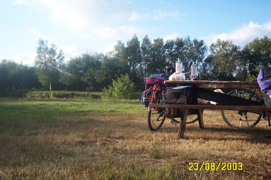 Fr�hst�ck am Fichteler Teich